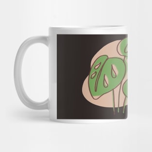 Monstera City Mug